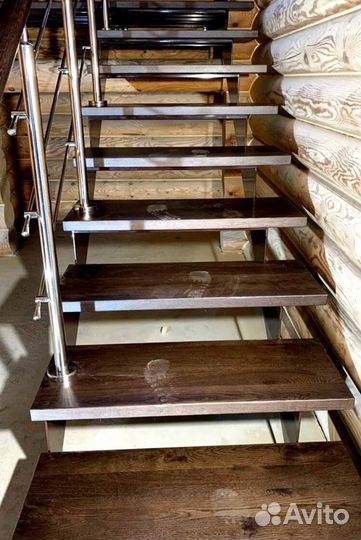 Металлокаркас для лестницы 