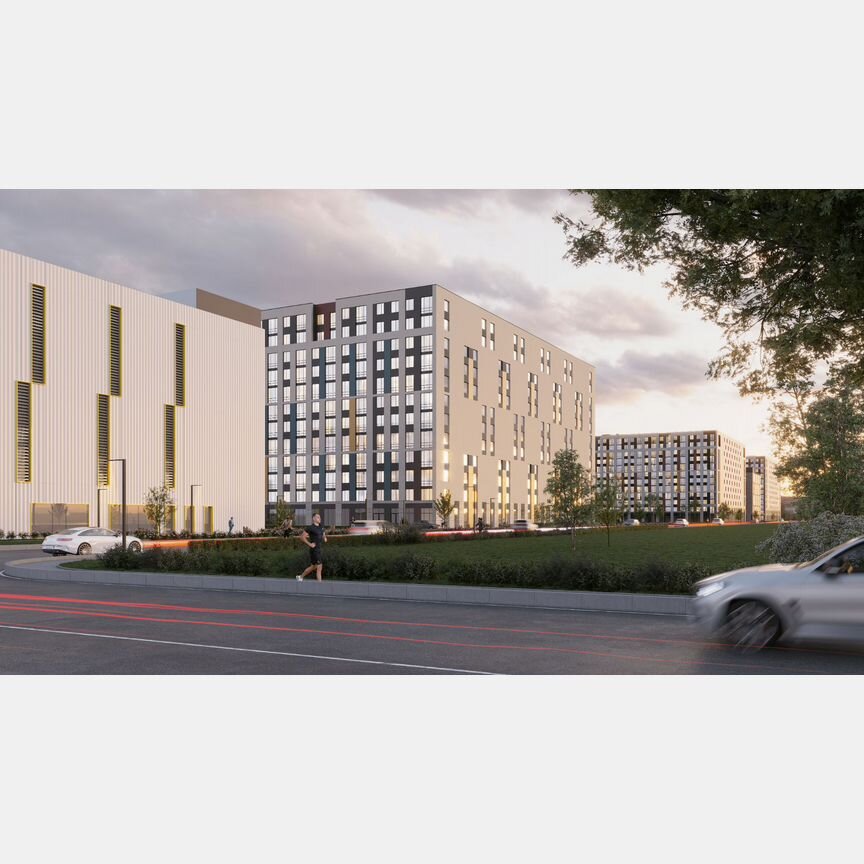 Квартира-студия, 25,9 м², 6/12 эт.