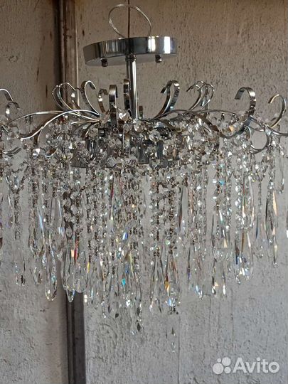 Люстра потолочная большая бу