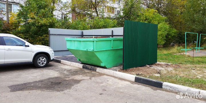 Контейнерная площадка для мусора