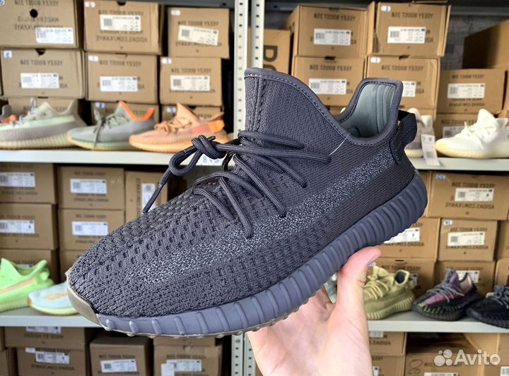Adidas Yeezy Boost 350 Cinder черные