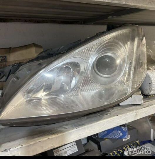 Фары s-класс 221 до рестайлинговые не оригинал