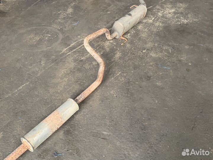 Chevrolet cobalt выхлопная труба