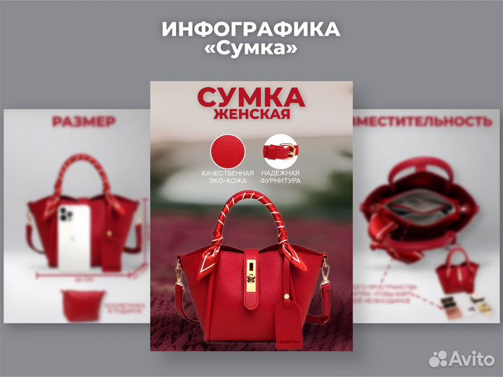 Инфографика для маркетплейсов wildberries ozon