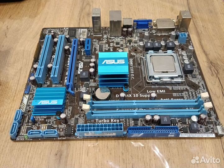 Материнская плата с процессором Q6600