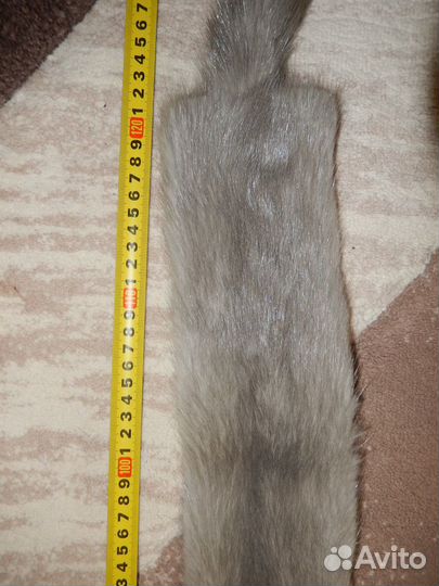 Шкурка норки цельная двухсторонняя