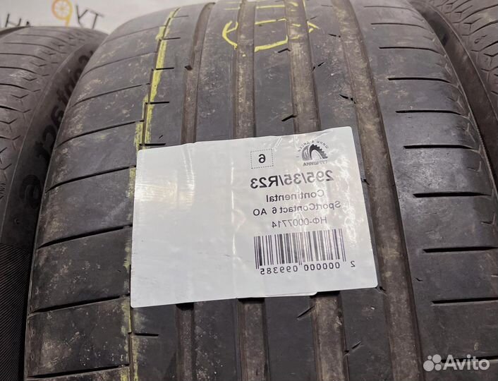 Continental SportContact 6 295/35 R23 94Y
