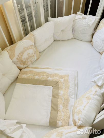 Бортики в детскую кроватку