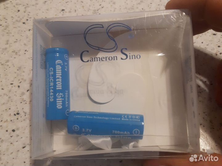 Аккумулятор 14430 3,7v 650mAh 2шт