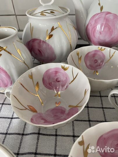 Дулевский чайный сервиз