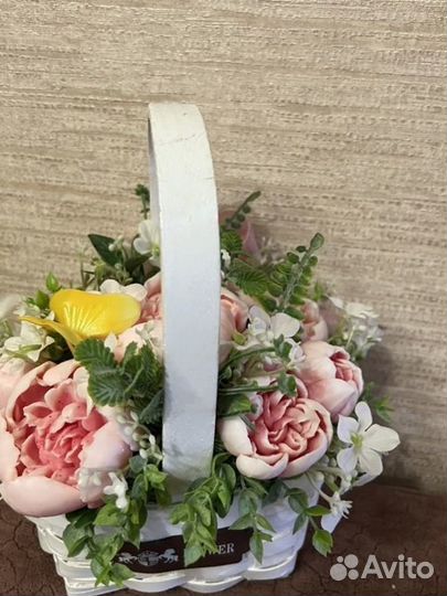 Букет из мыла ручной работы