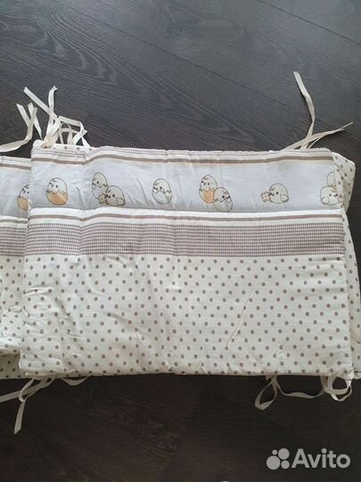 Бортики в детскую кроватку