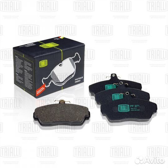 Колодки тормозные дисковые передние перед