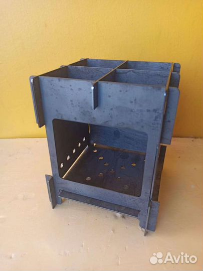 Печь щепочница складная
