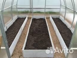 Грядки из плоского шифера экологически чистые