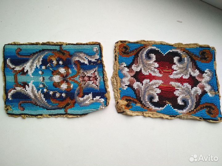 Вышивки СССР, вышивки из бисера дореволюционные