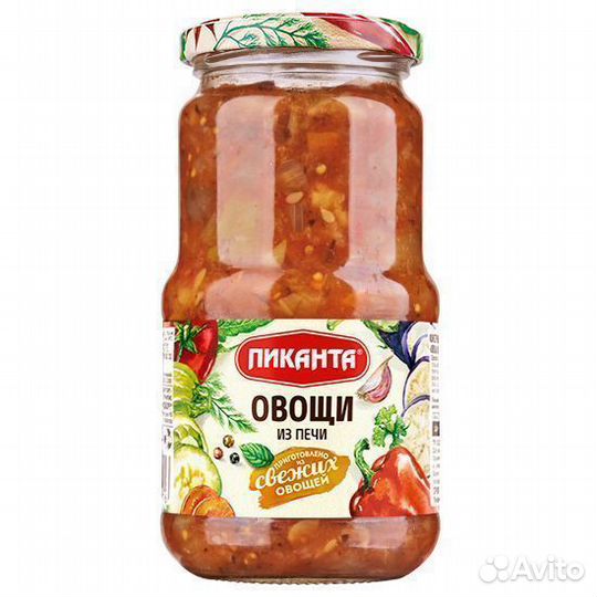 Опт - Овощи Пиканта из печи 520г