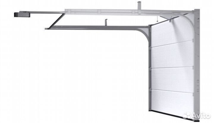 Ворота подъемные Хёрман (Herman) размеер 2,75 М на 2,124 М