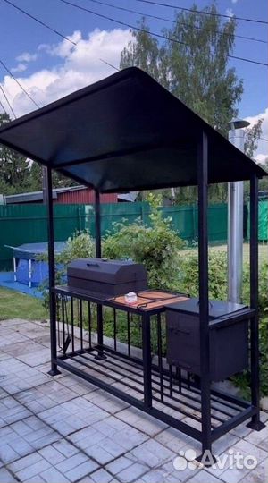 Мангал угловой