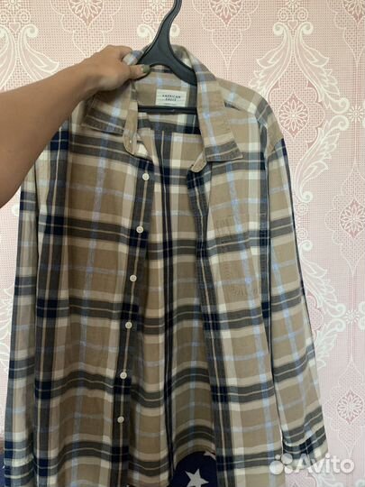 Рубашка клетчатая American Eagle