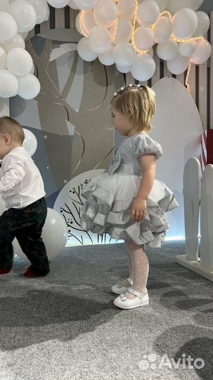 Новогоднее платье для девочки 86 92