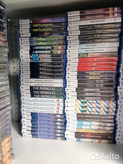 Игры для PlayStation 5 PS5 новые seald P-Q-R-S