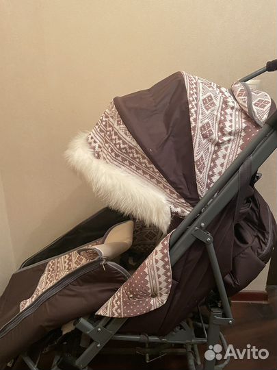 Коляска санки