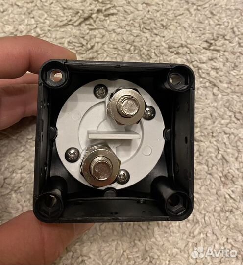 Выключатель массы 12-24В в лодку, съемная рукоятка