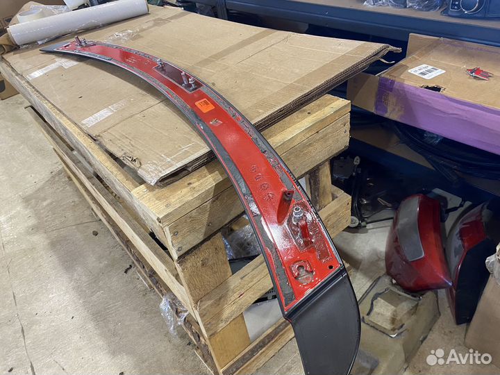 Спойлер ford mustang 6 дорест