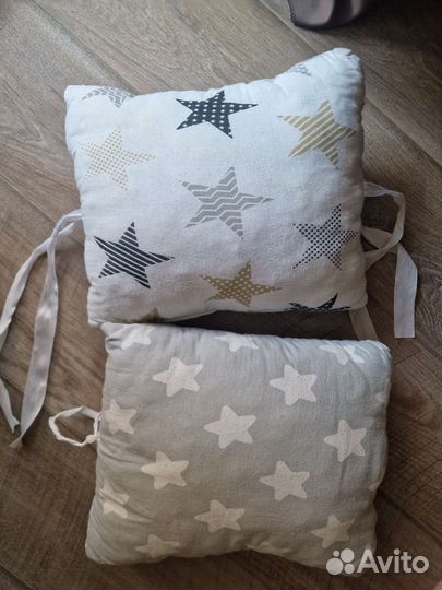 Подушки-бортики в кроватку
