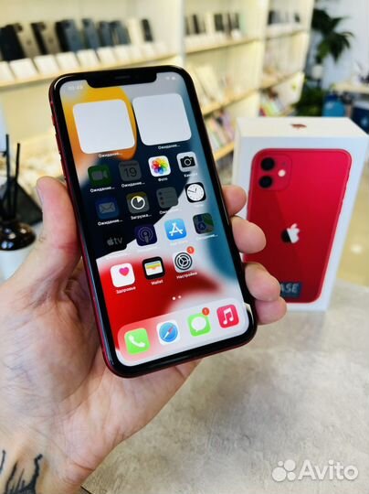 iPhone 11 256Gb RED. Ростест. Идеал. Рассрочка