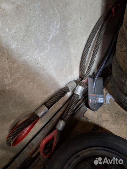 Трос стальной буксировочный