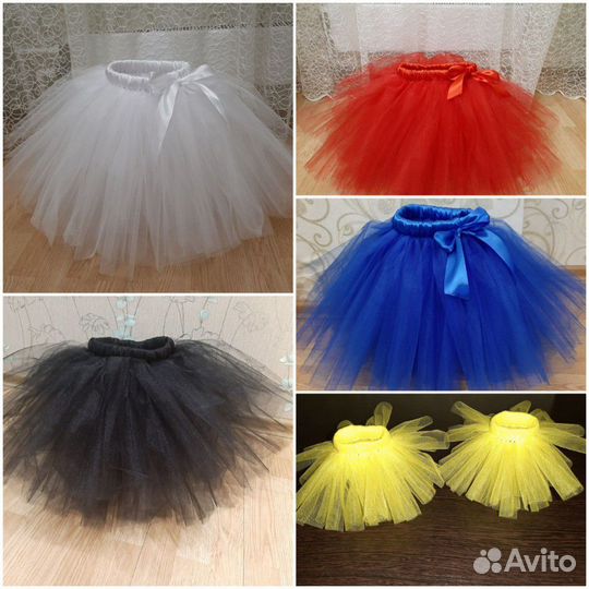 Юбка из фатина