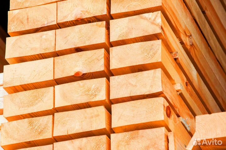 Брус лиственница строганный 140х190х6000мм, достав