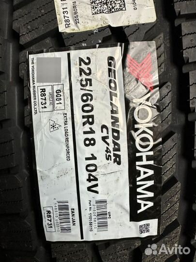 Yokohama Geolandar CV 4S G061 225/60 R18 104V