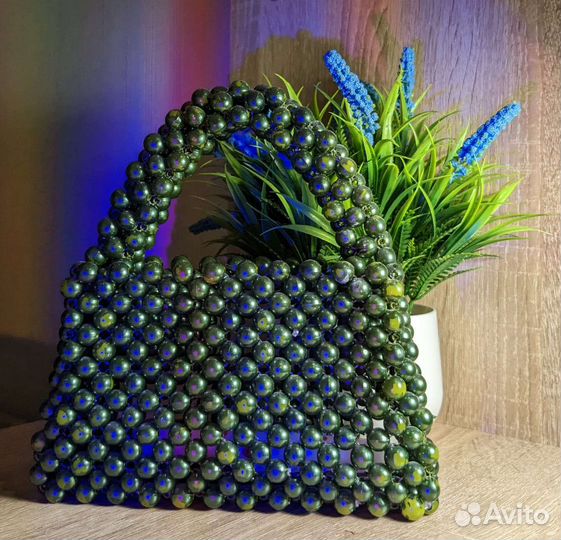 Сумка женская из бусин