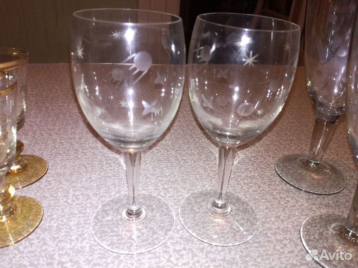 Рюмки,фужеры советских времён