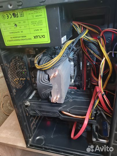 Игровой компьютер gtx 1050 ti