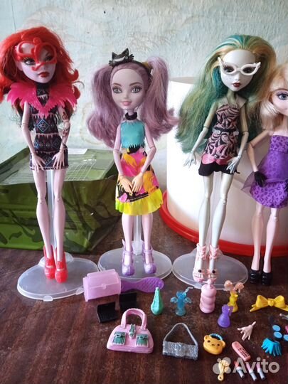Куклы и аксессуары монстер хай и еверафтер хай