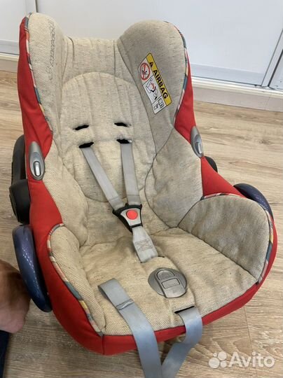 Автолюлька maxi cosi cabriofix + silver cross