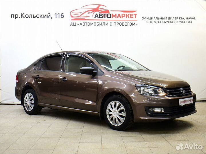 Volkswagen Polo 1.6 МТ, 2016, 180 000 км