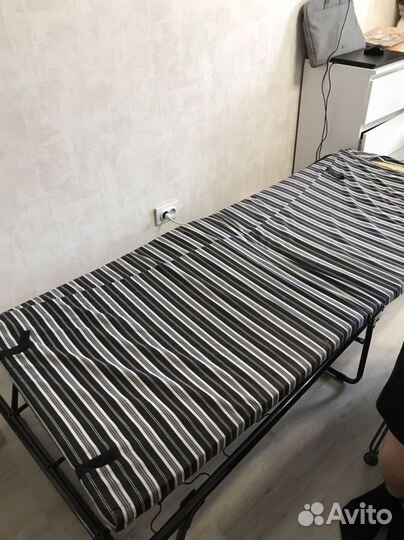 Раскладушка с матрасом IKEA