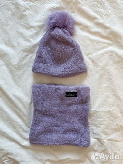 Детская шапка и шарф