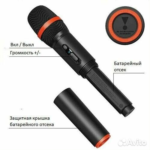 Микрофоны беспроводные JBL MIC-300