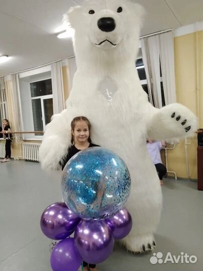 Зайка Ляля, Чебурашка, Белый Мишка поздравления