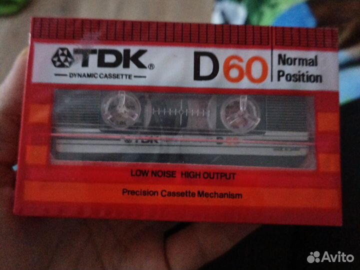 Аудиокассета TDK D60 1982