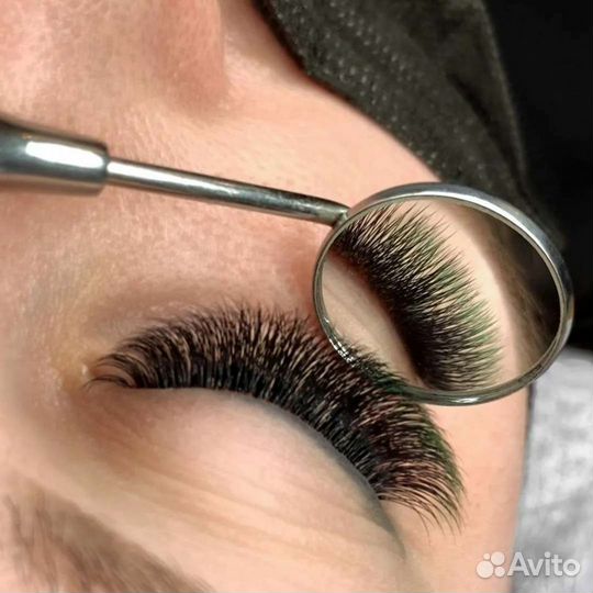 Наращивание ресниц на дому