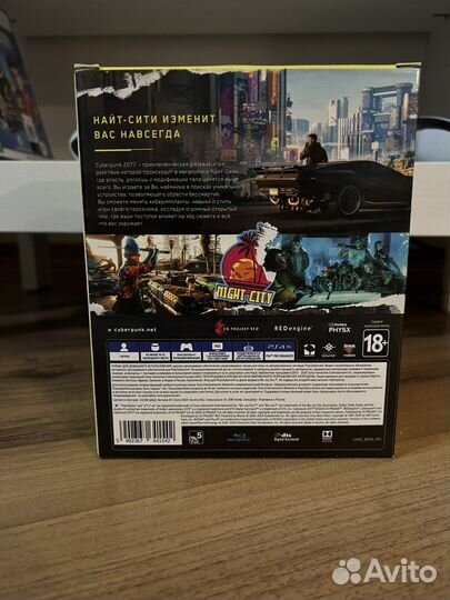 Cyberpunk 2077 ps4 steelbook +comicbook