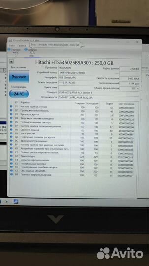 Жёсткие диски 250гб