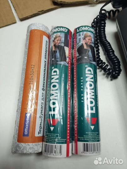 Телефон факс panasonic